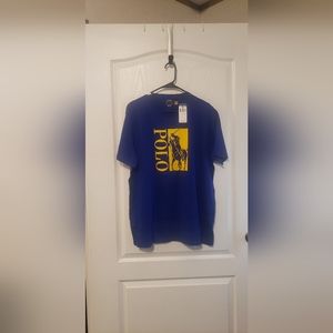 Blue Nike logo t-shirt XL